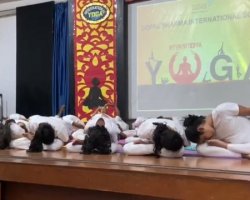 International Yoga day celebration year 24-25